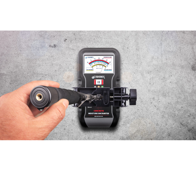 CME5 on Concrete Floor (Extension handle-Clamp)