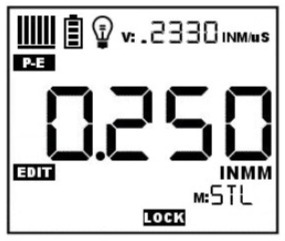TI-25SX Display